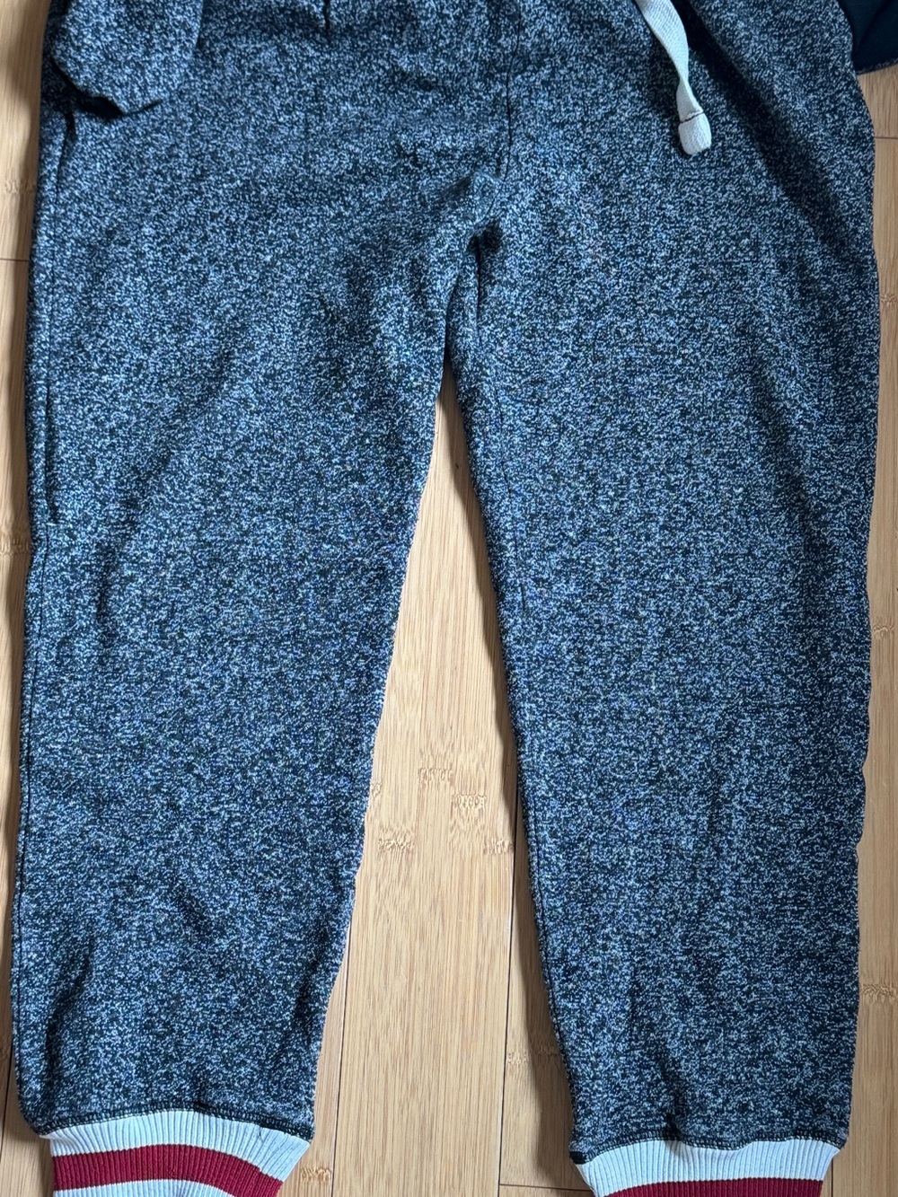 Cabin Fever Gray by Jogger Pants with Striped Cuffs